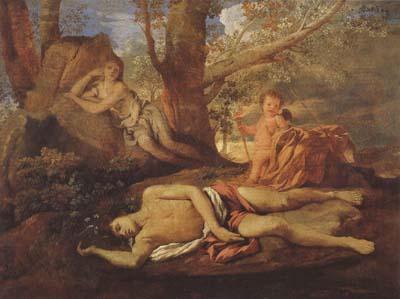 Nicolas Poussin E-cho and Narcissus (mk08)